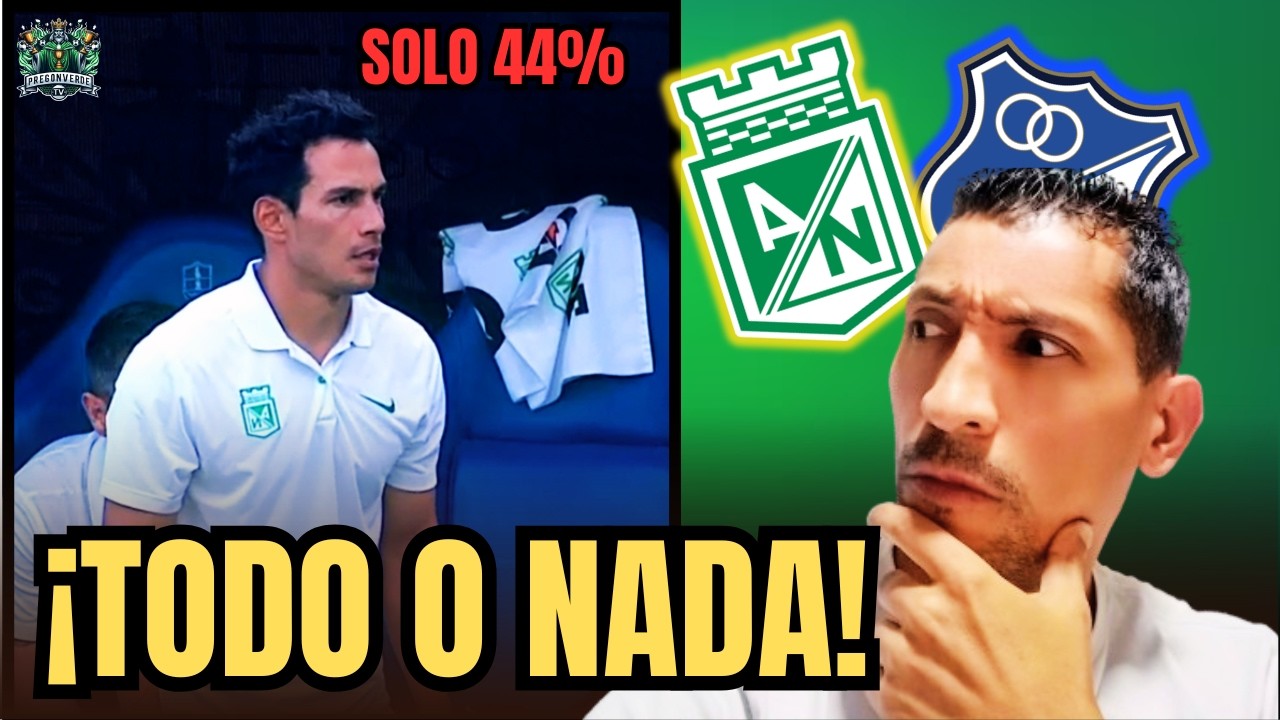 ¡ATENCIÓN! TODO o NADA para Diego Arias: 🚨El dato que PREOCUPA en Atlético Nacional.