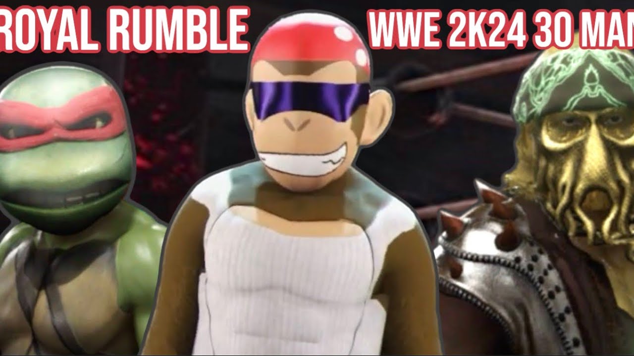 WWE 2K24 Royal Rumble!
