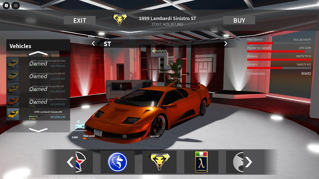 new lambo thingy