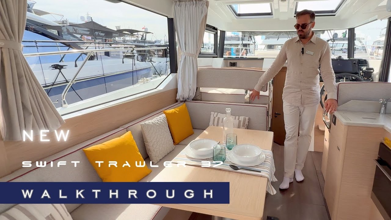 Beneteau Swift Trawler 37 Fly | World Premiere walkthrough