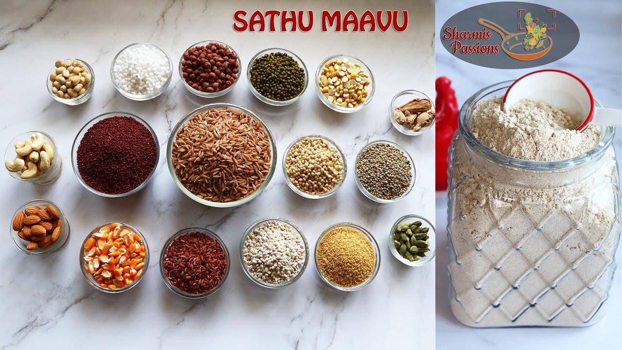 Sathu Maavu | Health Mix | Healthy Sathu Maavu Recipe