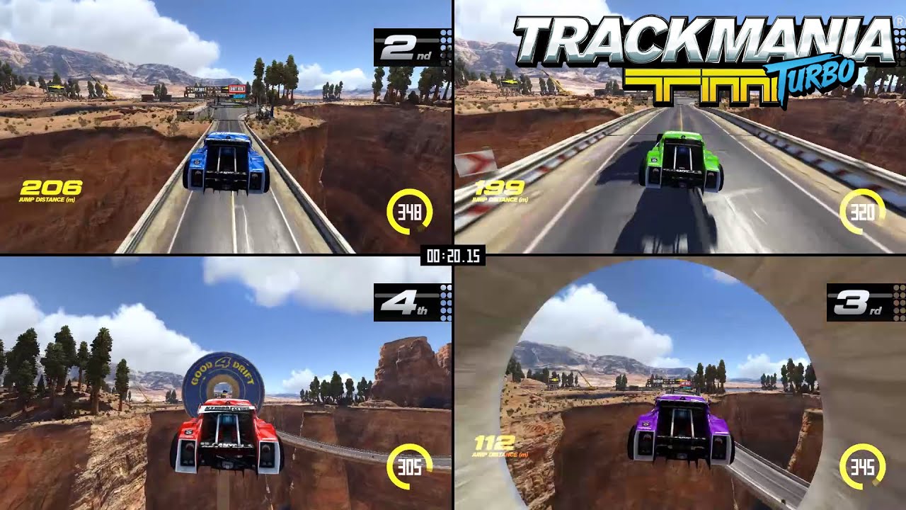 Trackmania Turbo Multiplayer trailer &ndash; More drivers, more fun! [NL]