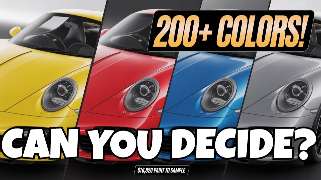 2026 Porsche 911 Turbo S - All Colors: Pick Your Own! 