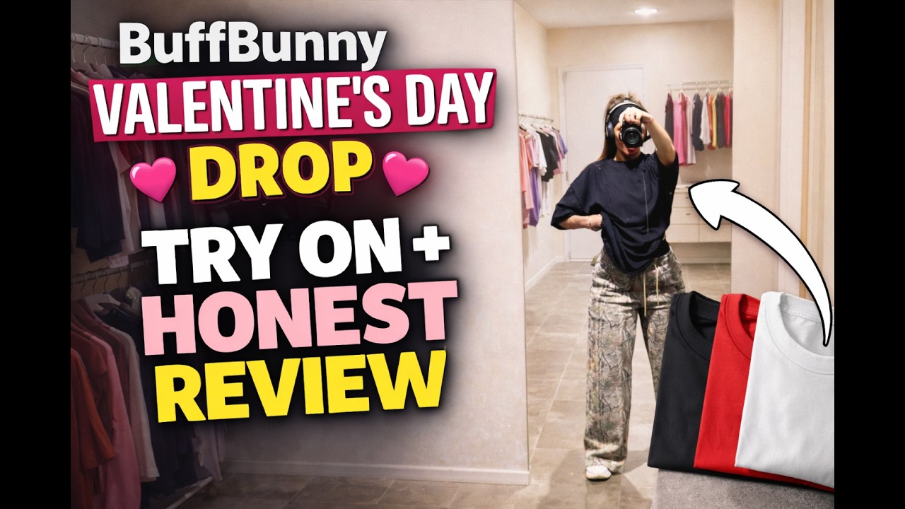 BuffBunny Essentials PT 2 Valentine’s Day Drop | Try On + Honest Review