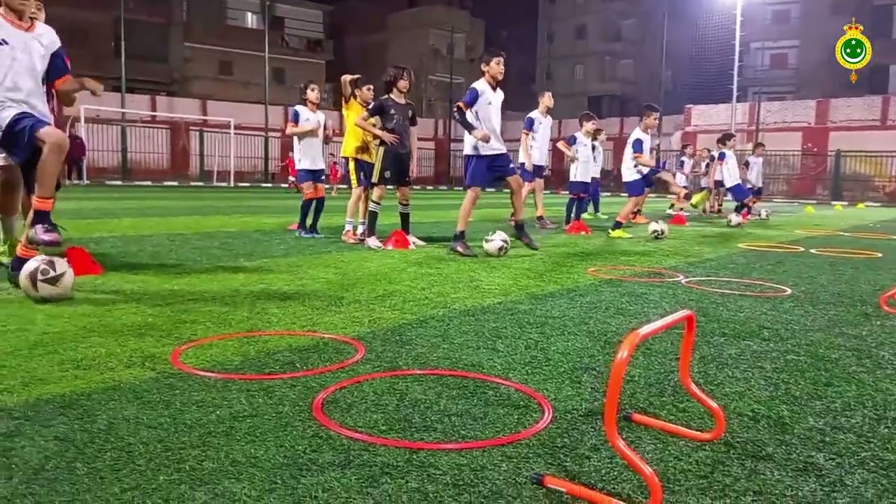 🎥 وحدة تدريبية كاملة لنجوم النخبة 2014–2015 | قوة – مهارة – حركة – تركيز 🔥⚽