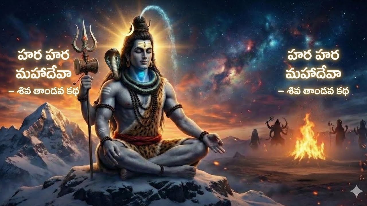 హర హర మహాదేవా – శివ తాండవ కథ | Har Har Mahadeva – Shiva Tandava Katha #ShivaSong #TeluguDevotional