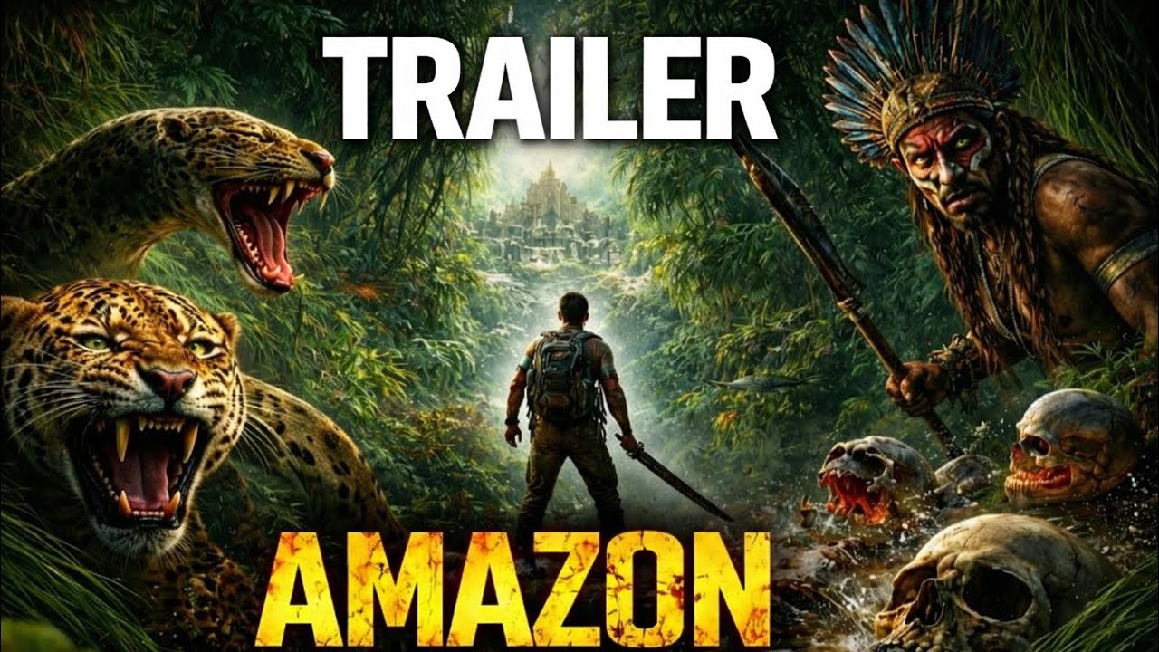 Amazon Rainforest 4K Documentary Trailer 🌿 | World’s Most Dangerous & Mysterious Jungle 