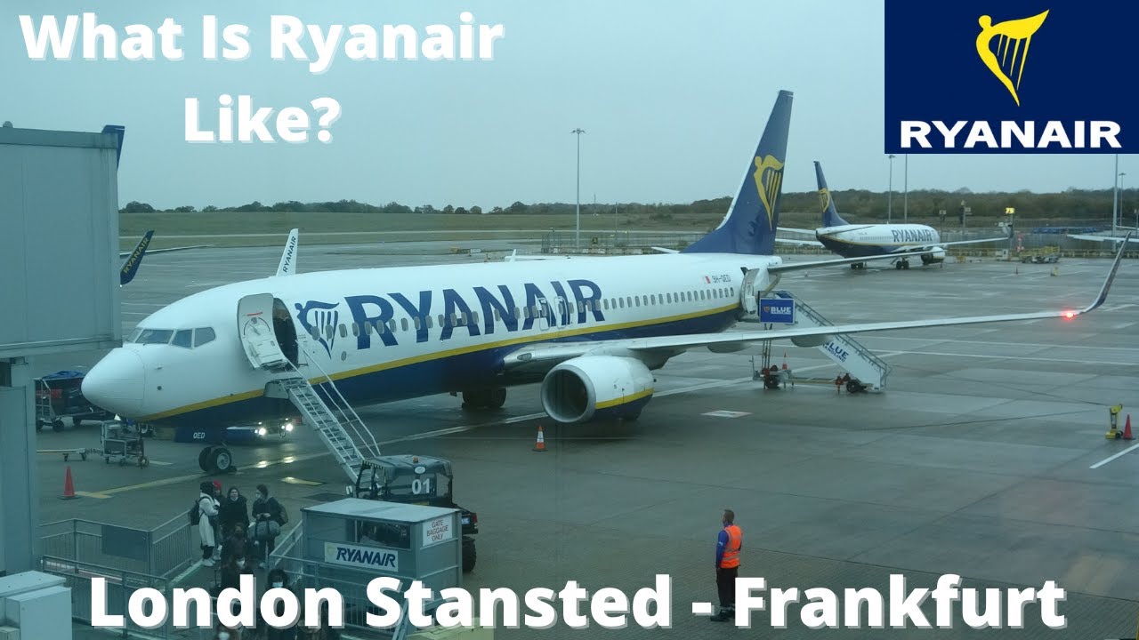 TRIP REPORT | What are Ryanair Really Like? | Ryanair Boeing 737-800 | London Stansted - Frankfurt