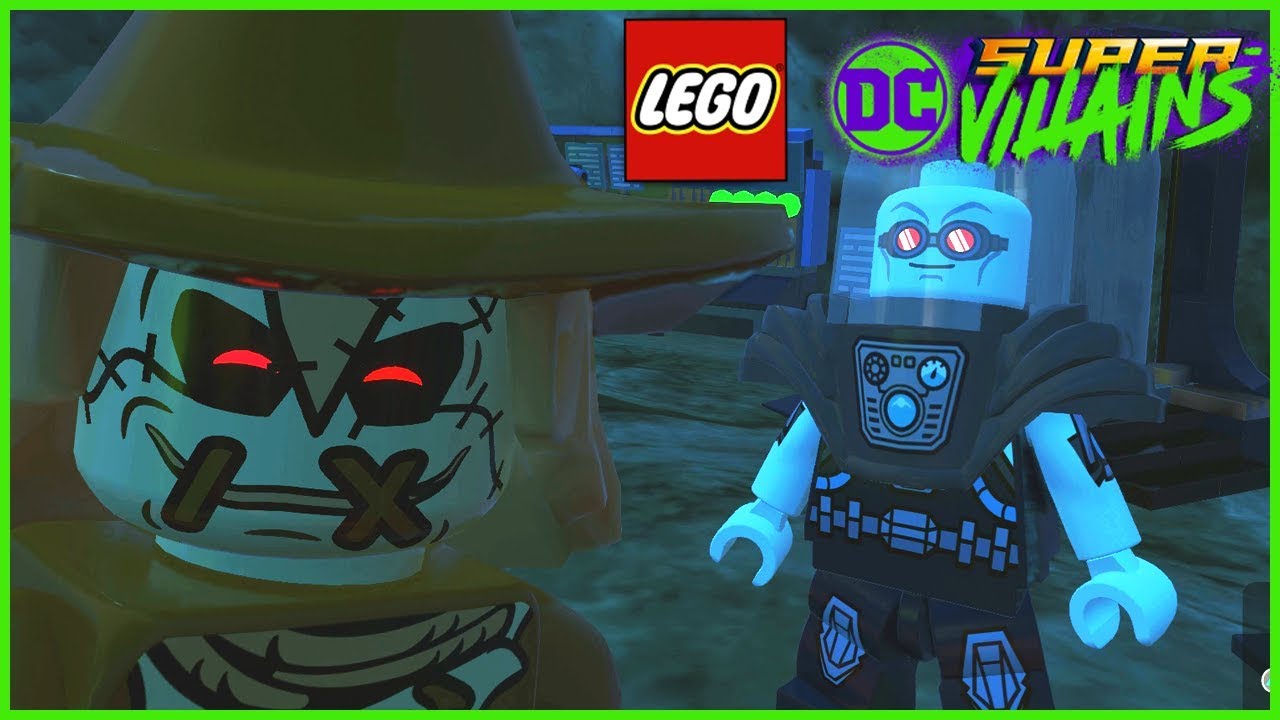 Lego DC Super Villains - Unlocking Mr Freeze + Arkham Manor Gold Bricks!