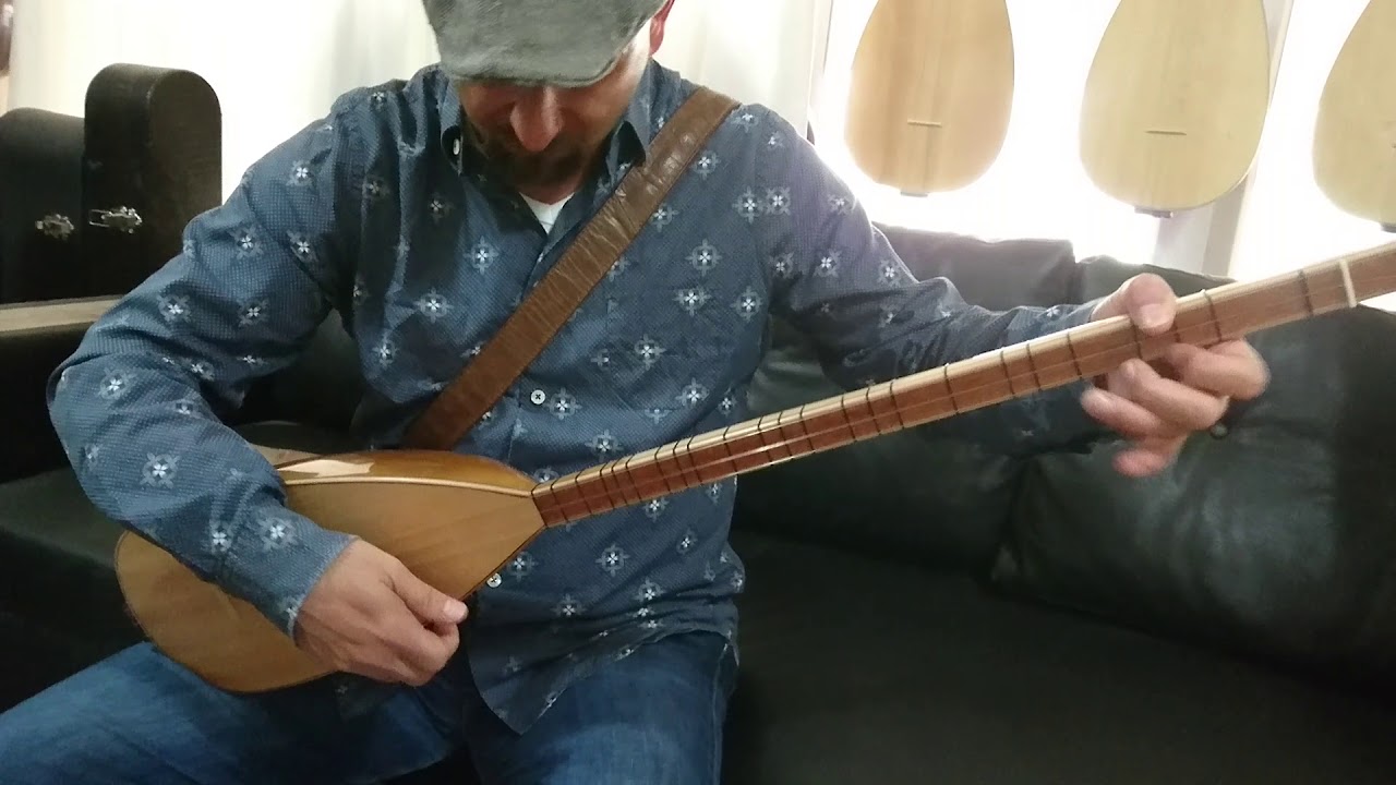 BALTA SAZ 38 TEKNE TAM YARMA OYMA DUT DEDE SAZI (HAN SAZ EVİ-ANKARA)