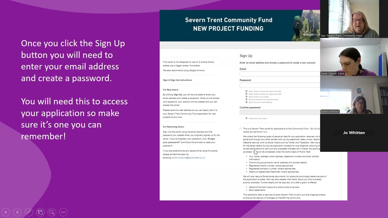 Severn Trent Community Fund – Meet the Funder Warwickshire and Solihull