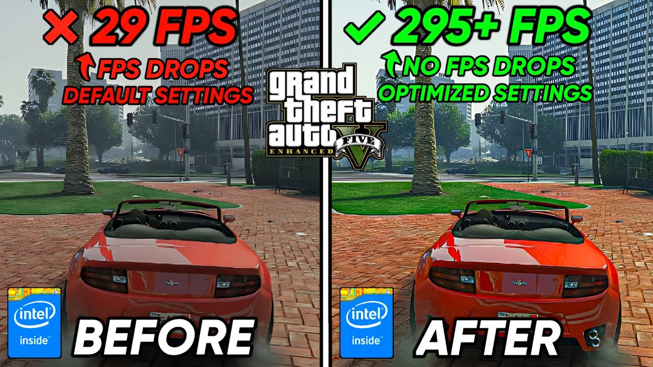 GTA V: Enhanced OPTIMIZATION Guide - BOOST FPS, Fix Lag & Fix FPS Drops on ANY PC📈 / Best Settings!✅