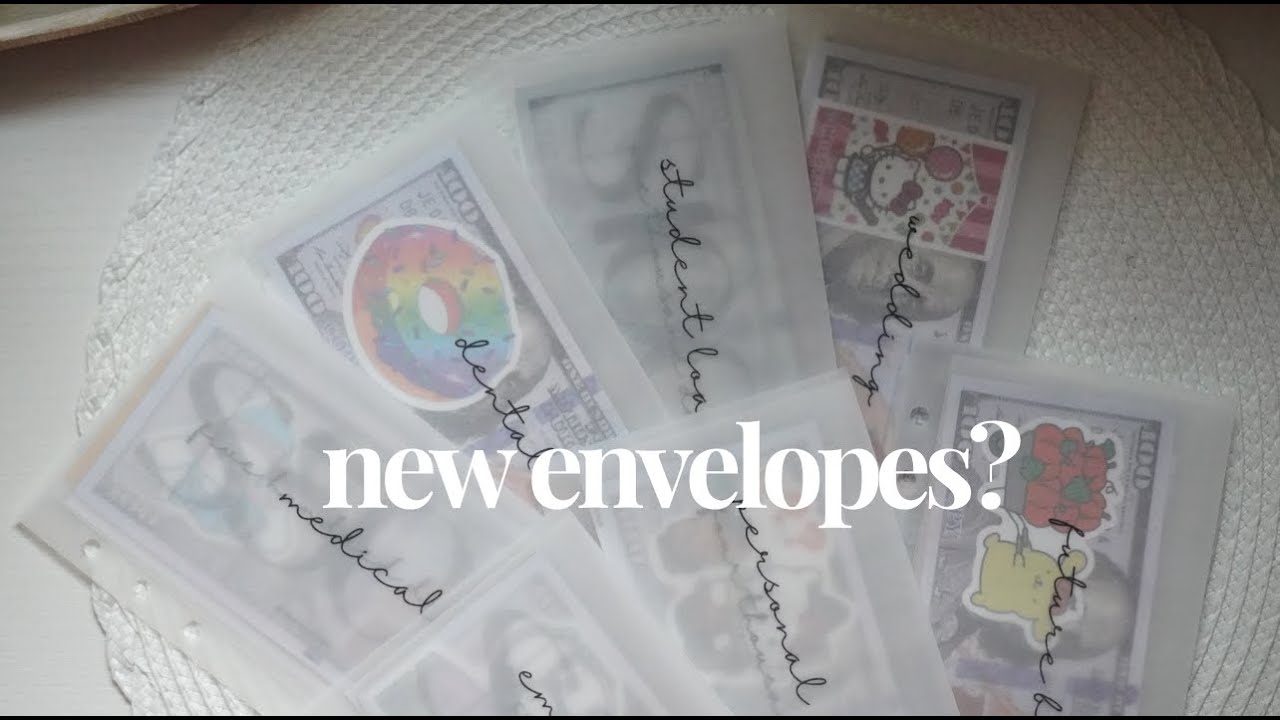 NEW ENVELOPES for Short Term Sinking Funds | Cash Stuffing | Dave Ramsey Inspired