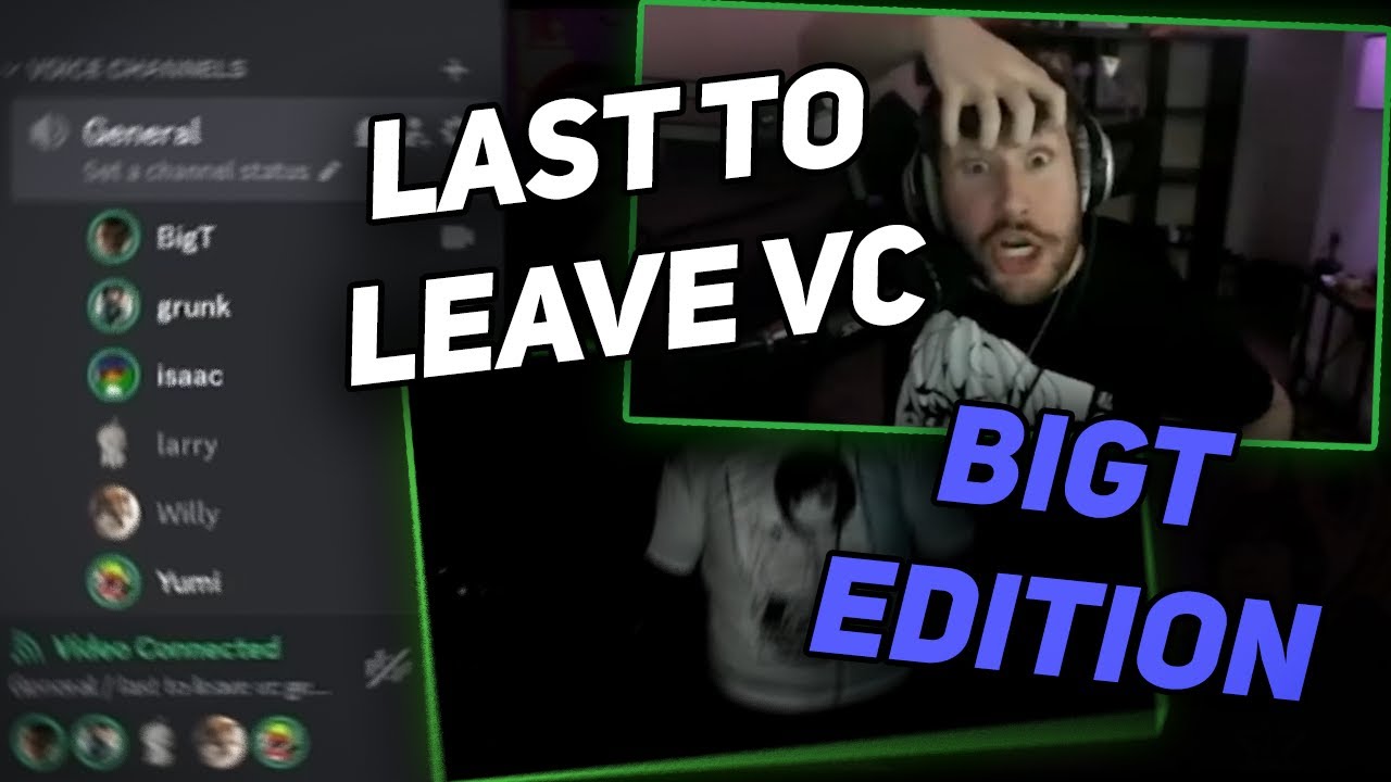 LAST TO LEAVE VC BUT ITS JUST BIGT