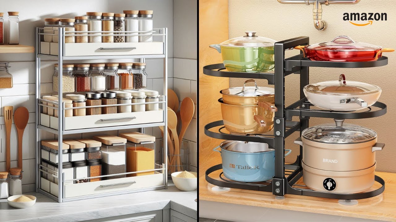 25 Amazon Gadgets For Small Kitchen And Tiny Countertops That Helps Maximize Space! (With Prices)
