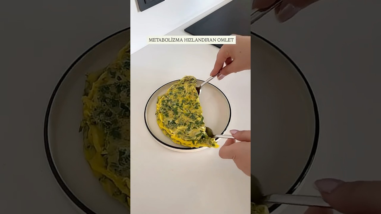 Metabolizmayı Hızlandıran Yulaflı Omlet Tarifi 🥚✨ | Tok Tutan Kahvaltı Önerisi