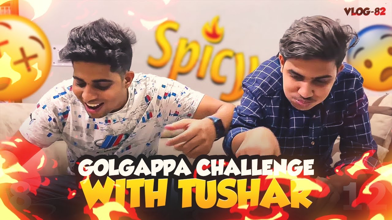 Golgappa CHALLENGE With @godtusharop1  😍
