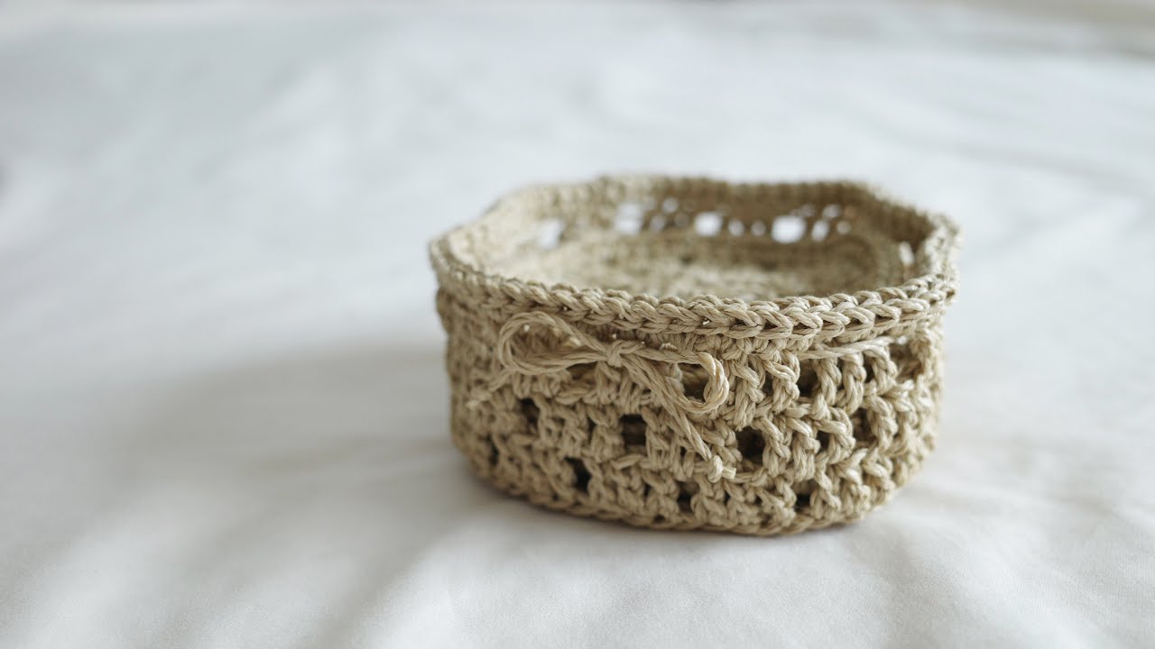 [코바늘소품] 샌디 티코스터세트