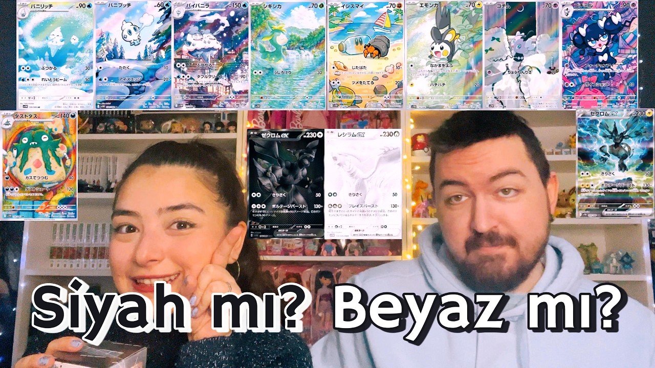 SİYAH VS BEYAZ! ⚡️🔥 | Pokemon TCG White Flare & Black Bolt Booster Box Açılımı