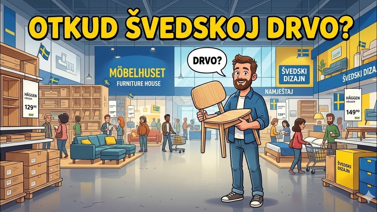 Imaju li Švedjani drvo ili u šumi raste iverica?