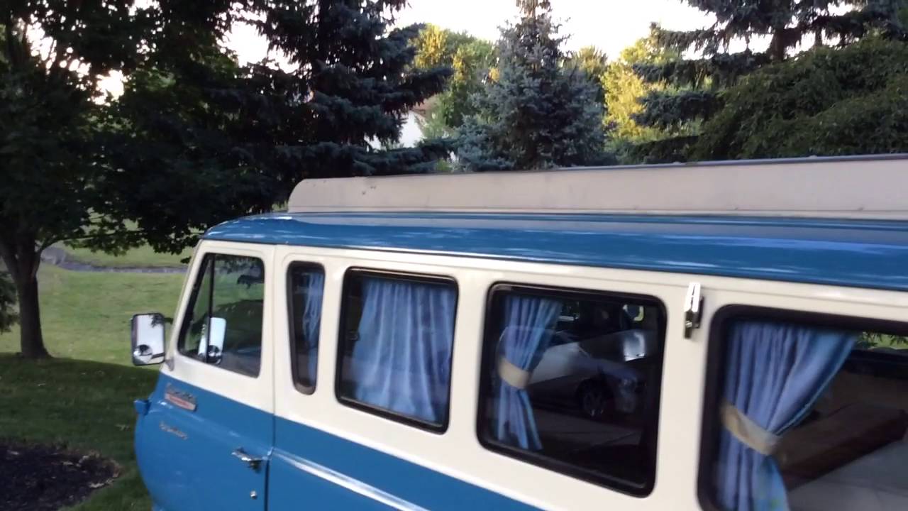 1966 Ford Econoline  TravelWagon SuperVan Turtle Top Conversion