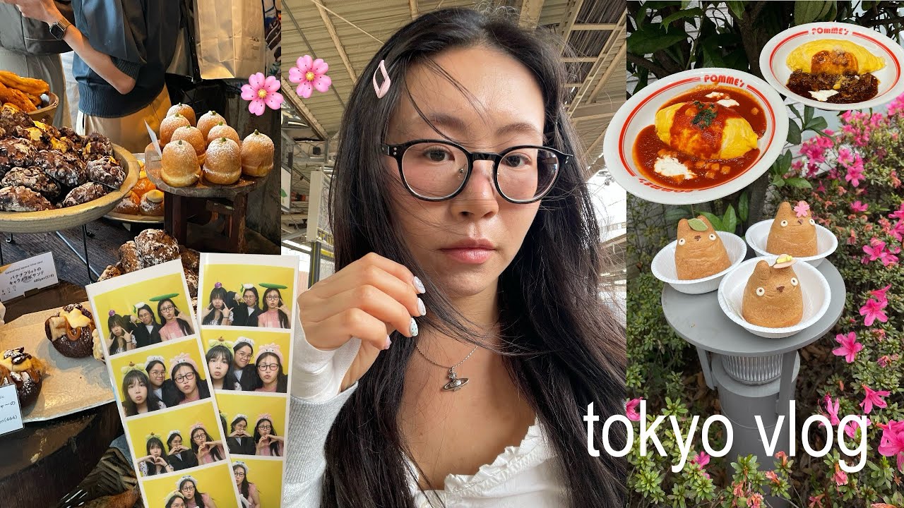 just three girls eating and shopping their way through tokyo 🍮