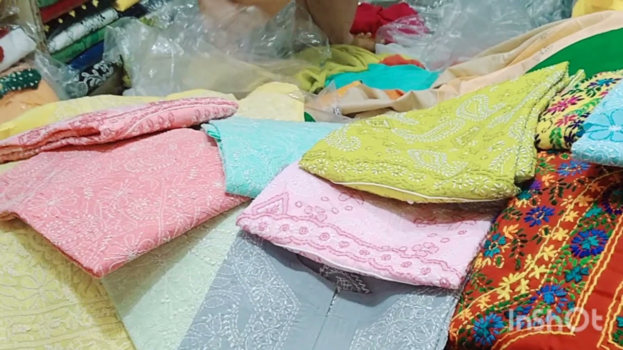 MULTAN KI SAB SAY SASTI DUKAN PY AI MUHARAM KI COLLECTION| BACHON K KURTAY OR DUPATY| CHICKENKARI