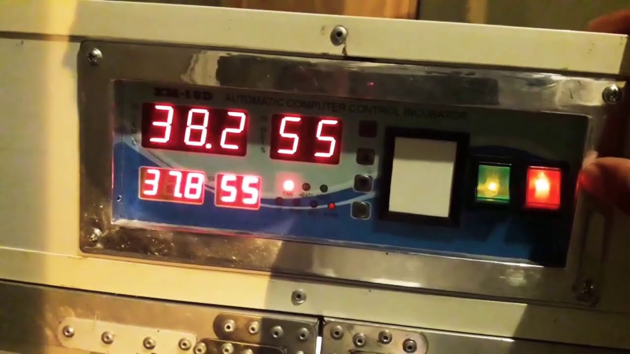 برمجة المتحكم xm 18d فقاسة البيض