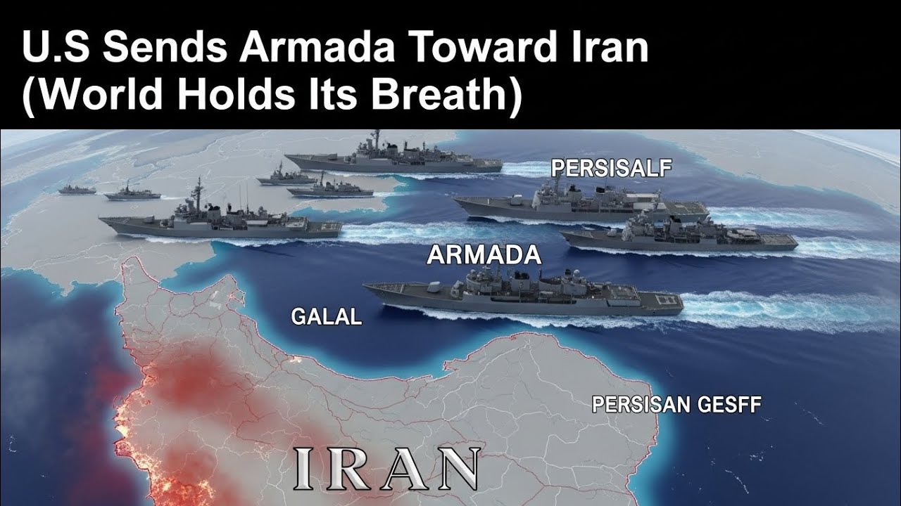 🔴 US Navy Sends Massive Armada Toward Iran… Then THIS Happened | Tensions Explode in Middle East 🇺🇸