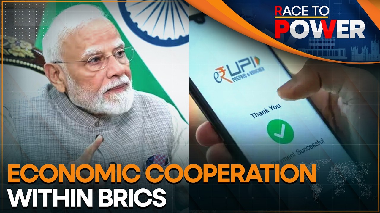 PM Modi's Push to Link UPI With Foreign Payment Systems During BRICS Summit | Race To Power | WION