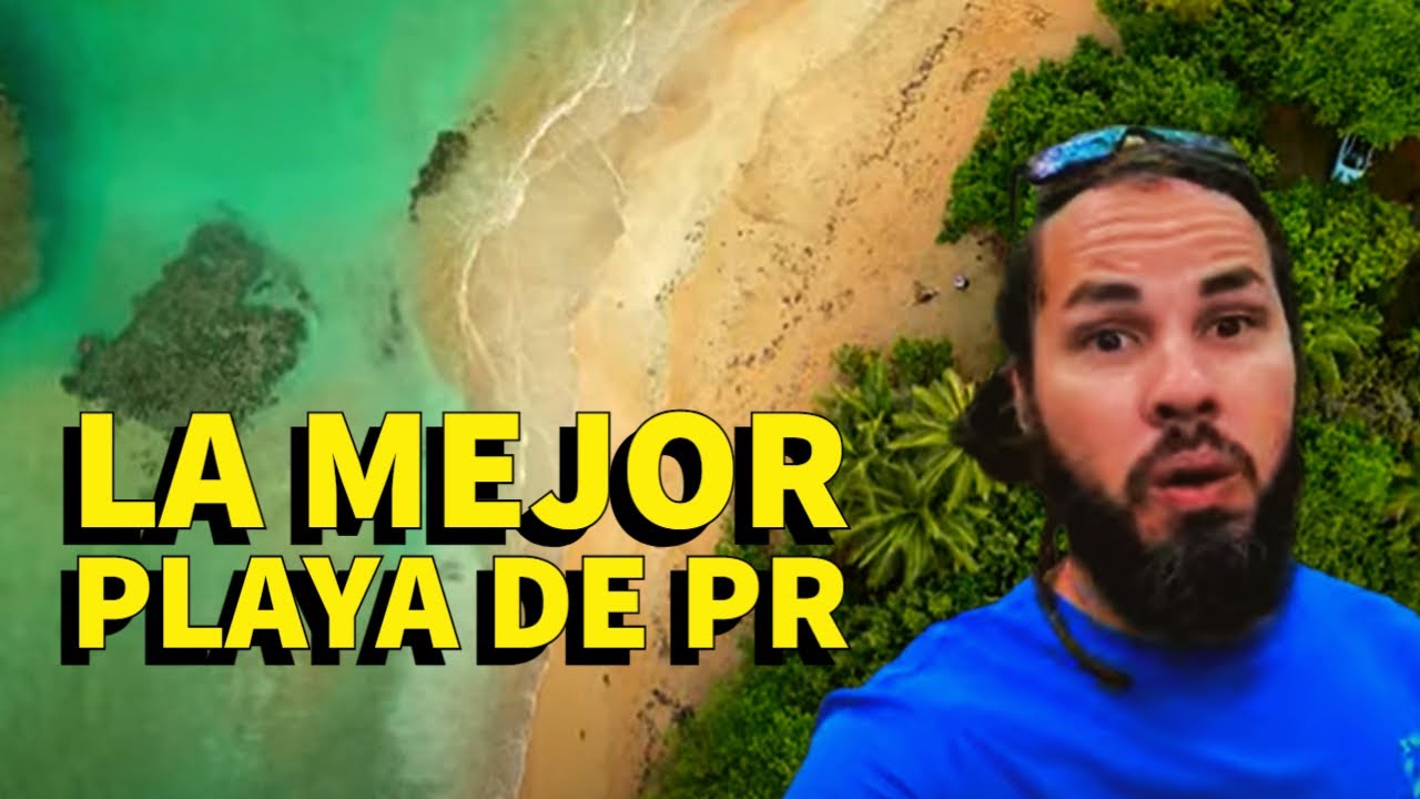 CAMPING en la MEJOR PLAYA de Puerto Rico 🏕️