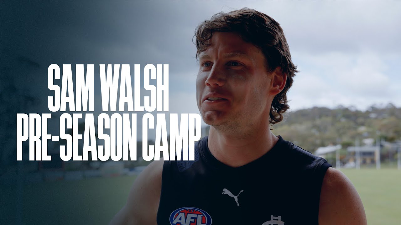 Sam Walsh's pre-season update, plus THAT new hair