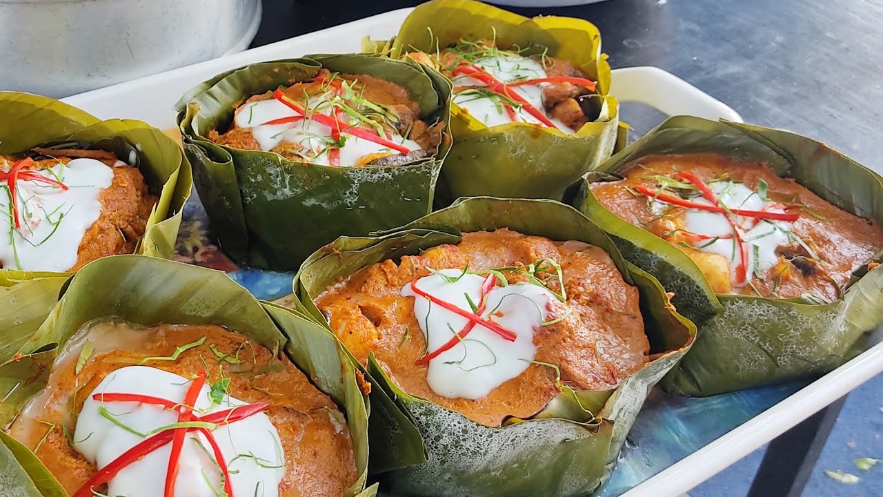 របៀបធ្វើះអាម៉ុកត្រីម្ហូបដែលត្រូវគេលើកតម្កើង(ម្ហូបតំណាងជាតិខ្មែរ