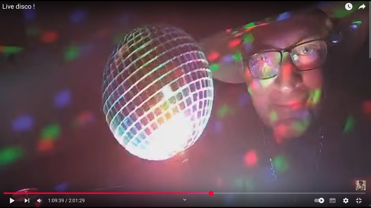 Live disco !