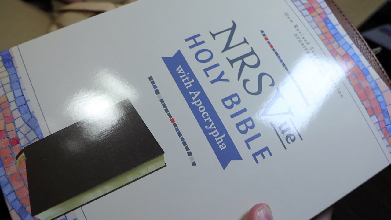 Unboxing the Zondervan NRSVue with Apocrypha