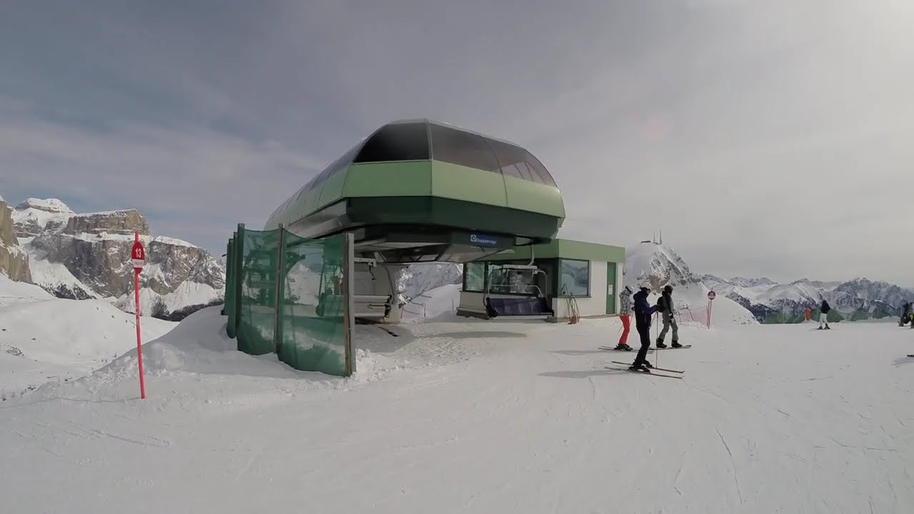 Sesselbahn Norei - Cinque Dita, Campitello (Fassatal/Val di Fassa)