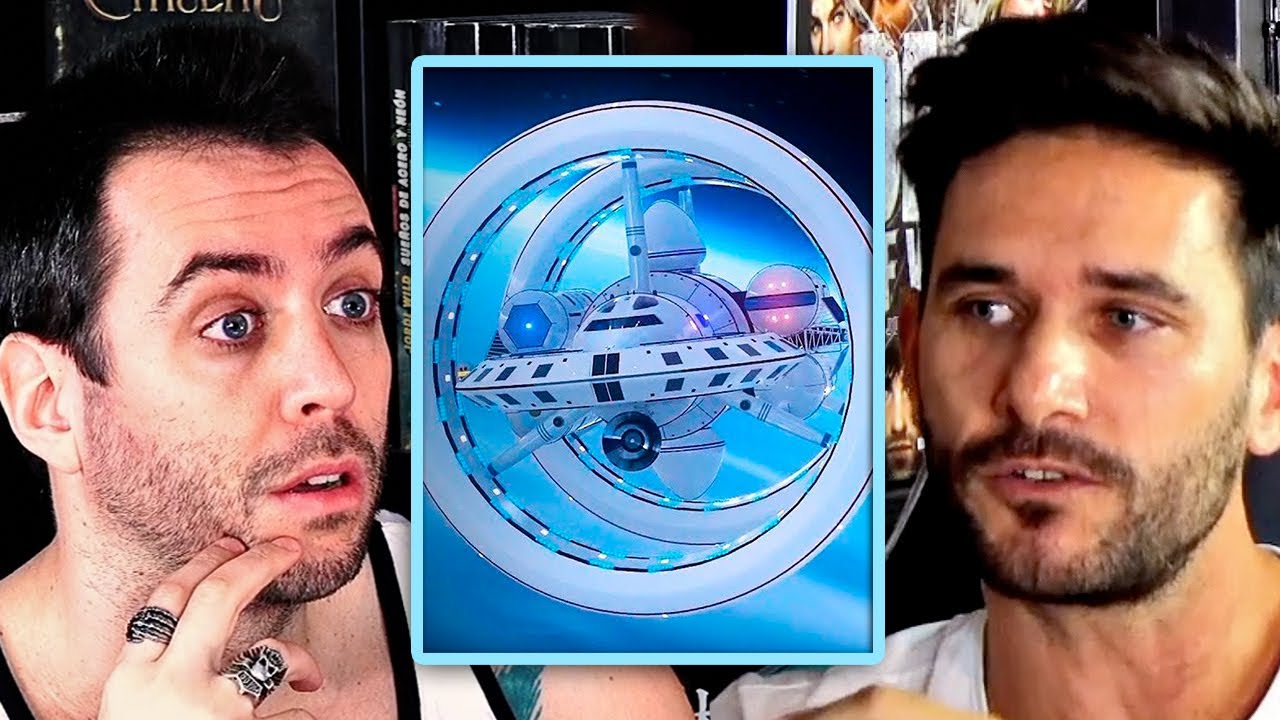 Javi Santaolalla explica los Motores de Curvatura a un alucinado Jordi Wild *Viajes estelares*