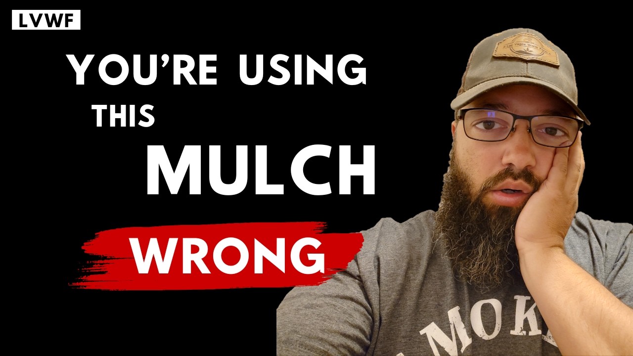 Mulch is a garden MUST have!