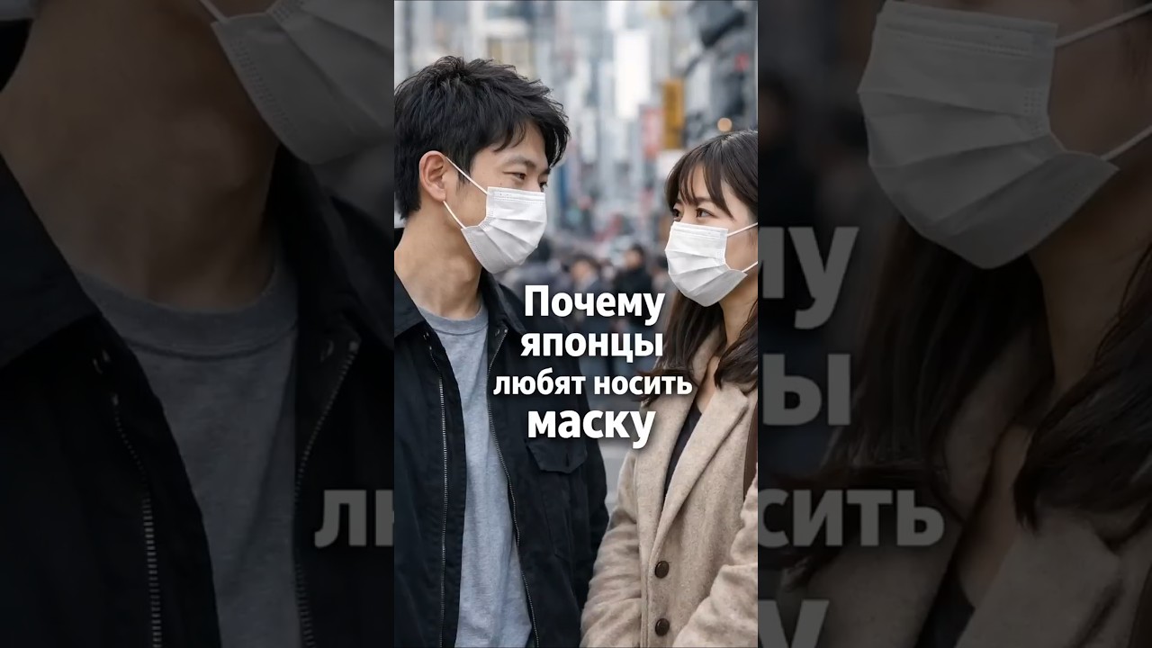Японцы носят маски ради этого #япония #маска