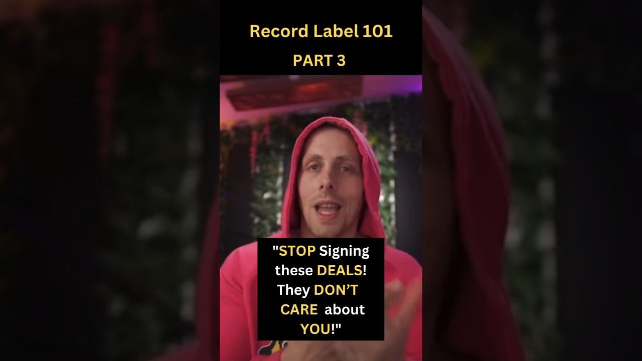 Would you sign a record deal? #musicbusinesstips #musicbiz