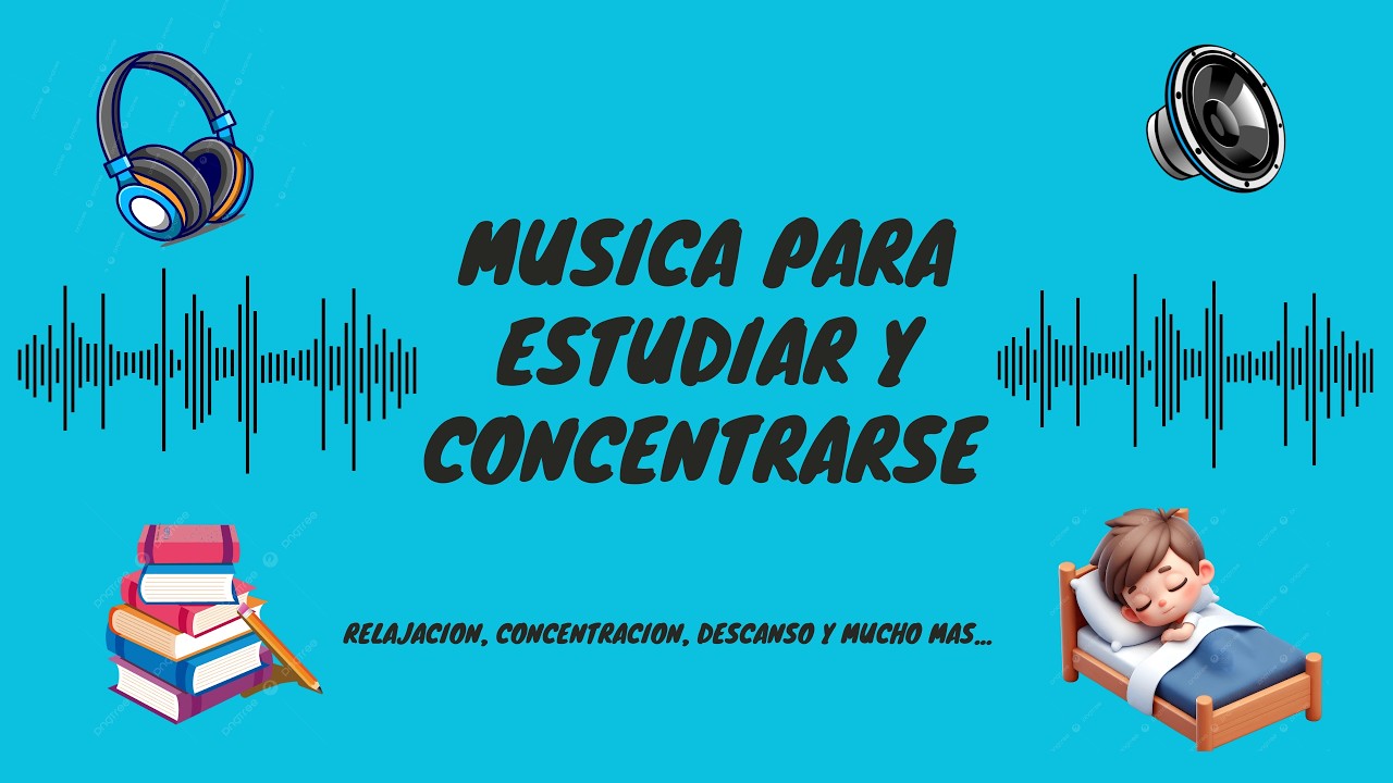SONIDO PARA ESTUDIO Y CONCENTRACIÓN 📚🎧🎶