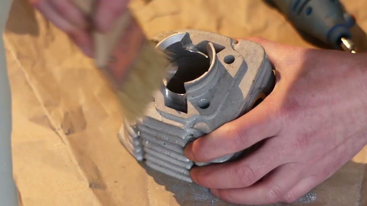 Préparation moteur Motobécane AV7 : Je dévoile un nouveau cylindre en diamètre 39mm