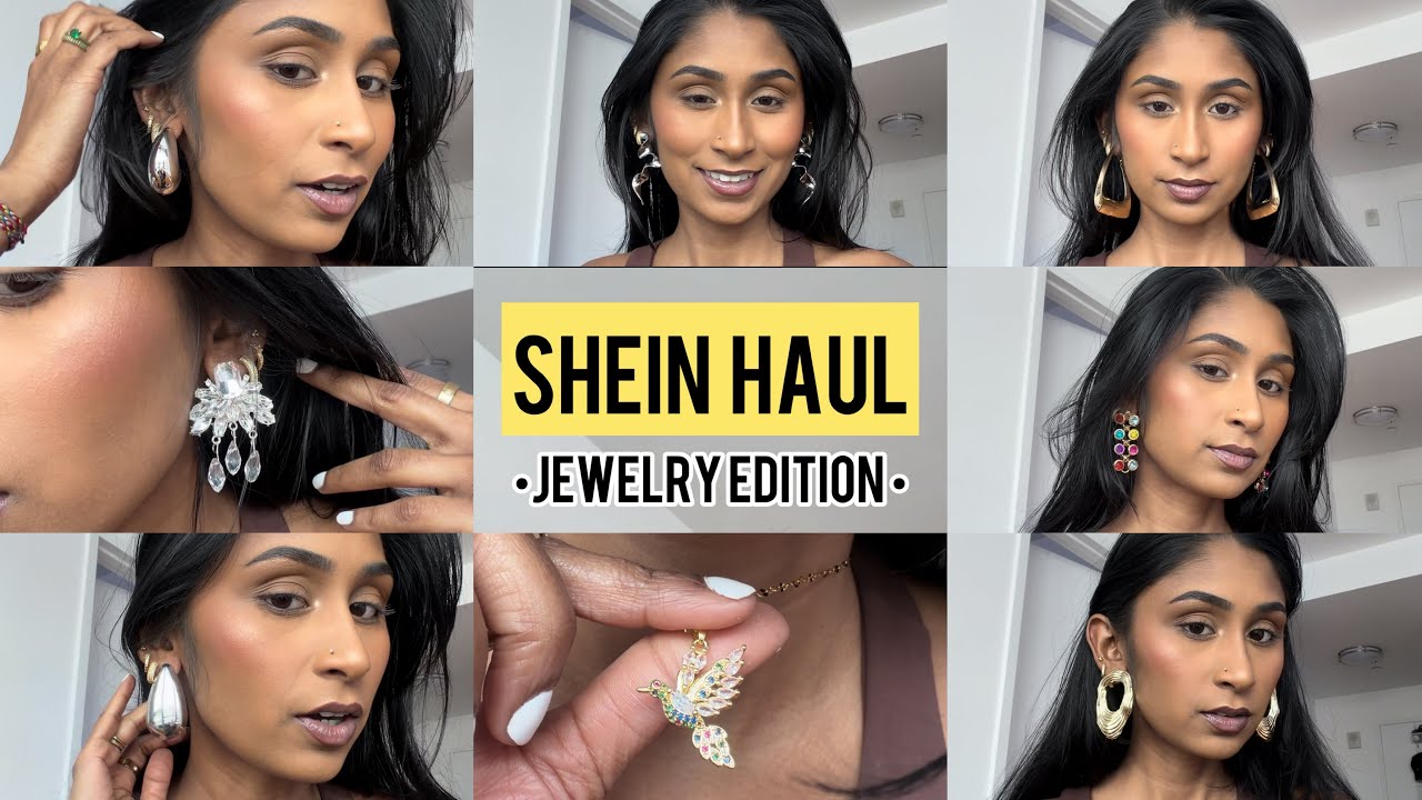SHEIN Jewelry Haul ✨ 11 Pieces (Earrings & Necklaces)