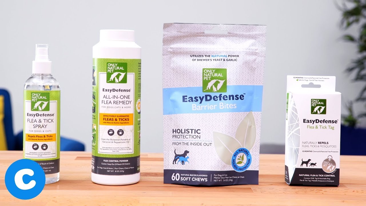 Only Natural Pet EasyDefense Flea and Tick Control for Dogs and Cats