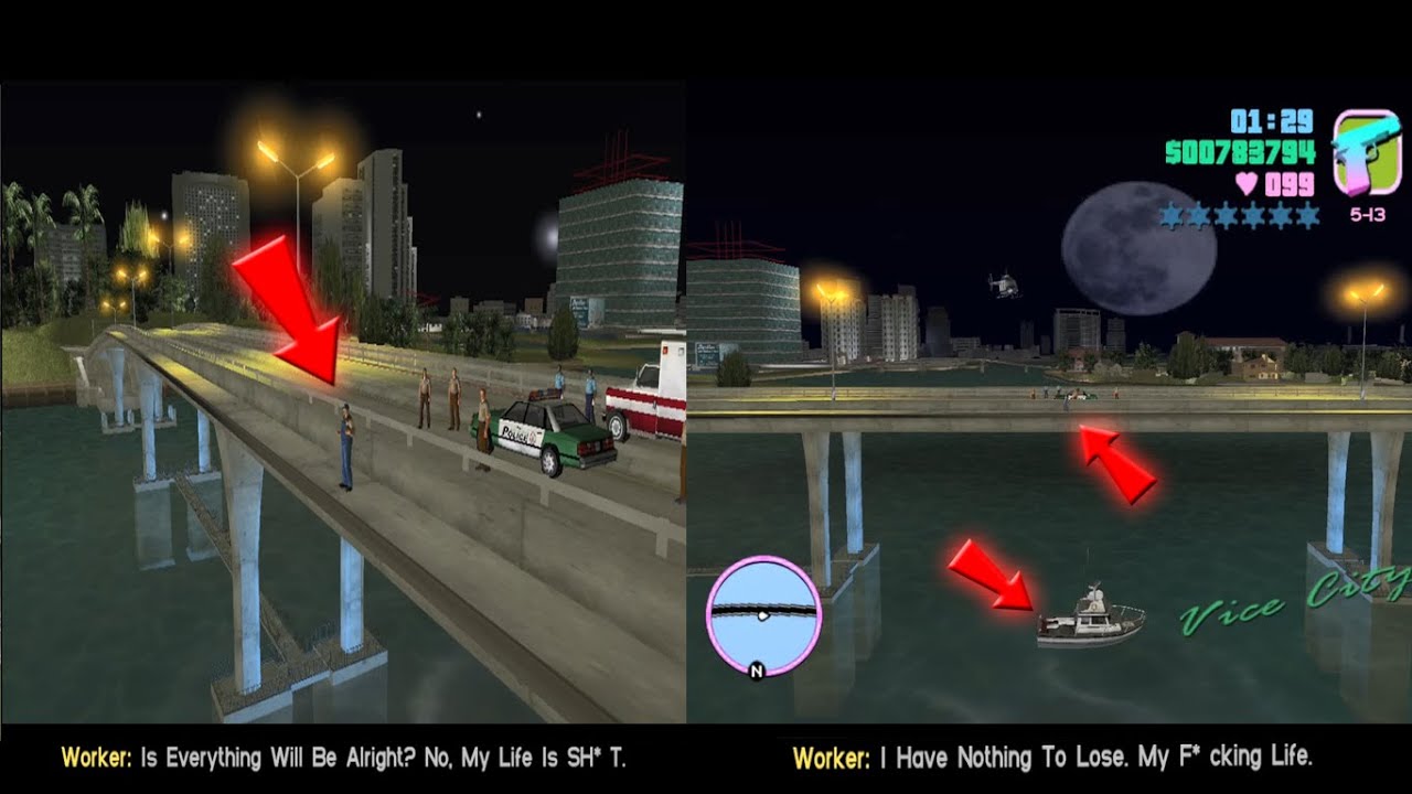 Cop Missions 3: Save The Worker || GTA Vice City Cop Missions MOD