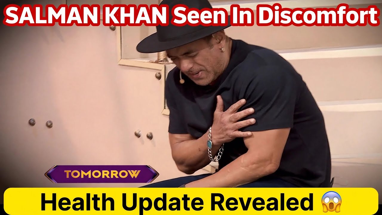 Salman Khan Seen In Discomfort On Bigg Boss 18 Sets 😱 Health Update Revealed|Salman Khan Health News