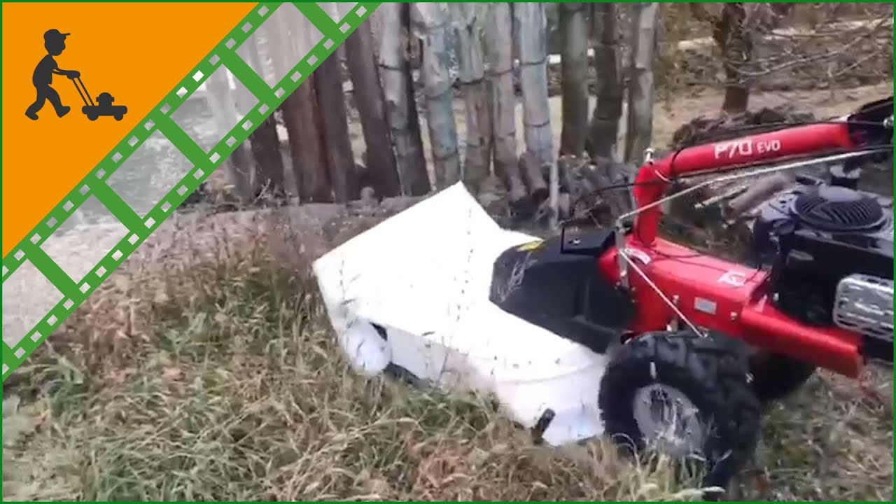 Funcionamiento Desbrozadora de ruedas Eurosystems P70 EVO