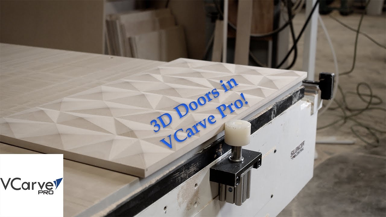 Design 3D doors in VCarve Pro!