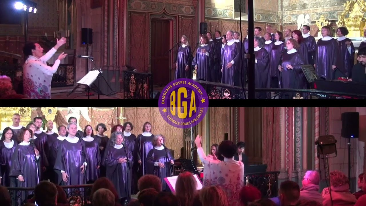 Total praise par la chorale de la Bordeaux Gospel Academy