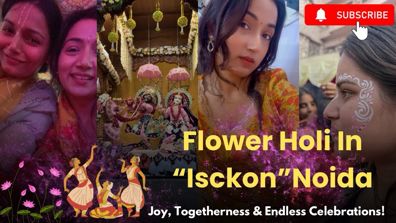 जब कान्हा संग खेली होली, तो भर गई खुशियों की झोली ❤️#holi #krishna #radhakrishna #radha #isckon 
